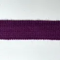 Strickmuster in Aubergine perlmusterartig für Sarner Wolle