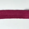 Strickmuster in Himbeerrot glatt rechts für Sarner Wolle
