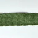 Strickmuster in Olivgrün glatt rechts für Sarner Wolle