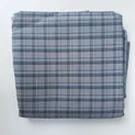 Lining in light blue-grey with check pattern for loden jacket and Sarner