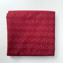 Innenfutter in Rot mit traditionellem Blumenmuster für Sarner und Walkjacken