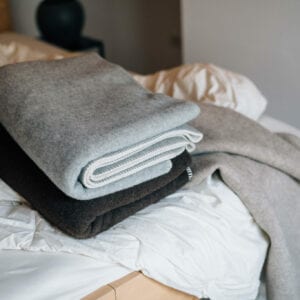 Coperta di pura lana Oekolana sovradimensionata